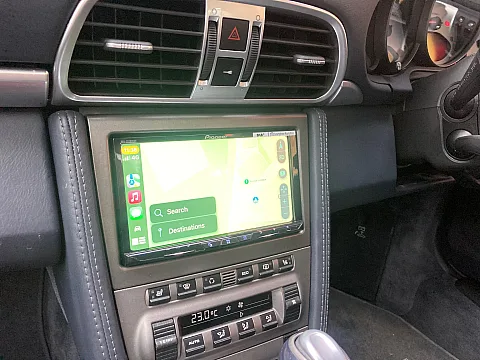 Porsche Carrera 4S 2005 Pioneer AVH-Z9200DAB upgrade