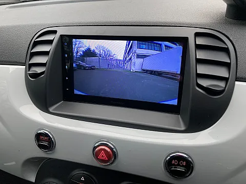 Fiat 500 Abarth 2106 Pioneer SPH-DA360DAB CarPlay Stereo, Reversing Camera