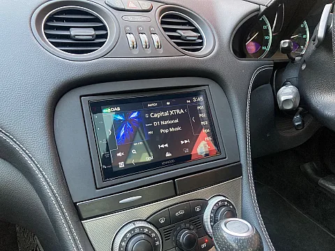 Mercedes SL 2008 fitted with Kenwood DMX5020DABS Multimedia Stereo