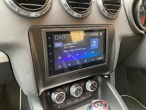 Audi TT 2011 fitted with Pioneer SPH-DA160DAB CarPlay/Android Auto stereo