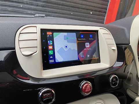 FIAT 500 2009 fitted with Pioneer SPH-DA160DAB CarPlay Stereo
