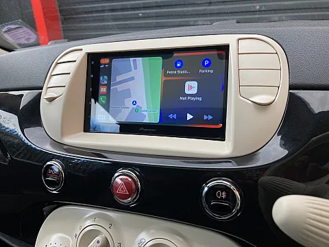FIAT 500 2009 fitted with Pioneer SPH-DA160DAB CarPlay Stereo