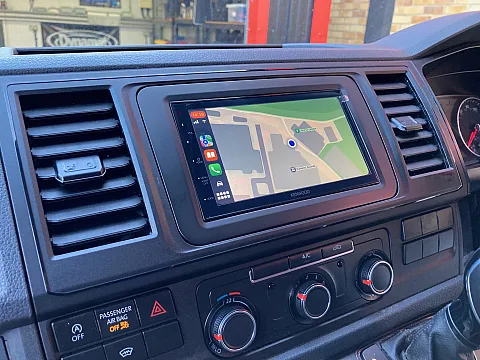 VW Transporter 2019 Kenwood DMX5020DABS CarPlay stereo