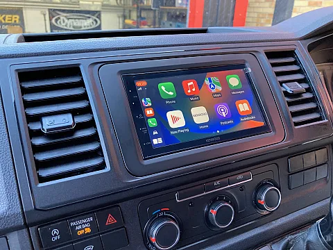 VW Transporter 2019 Kenwood DMX5020DABS CarPlay stereo