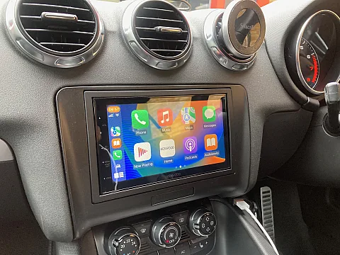 Audi TT 2011 fitted with Kenwood DMX5020DABS CarPlay stereo