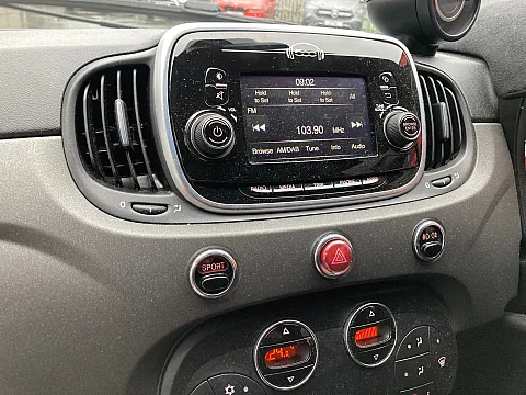 Fiat 500 Abarth 2018 factory radio
