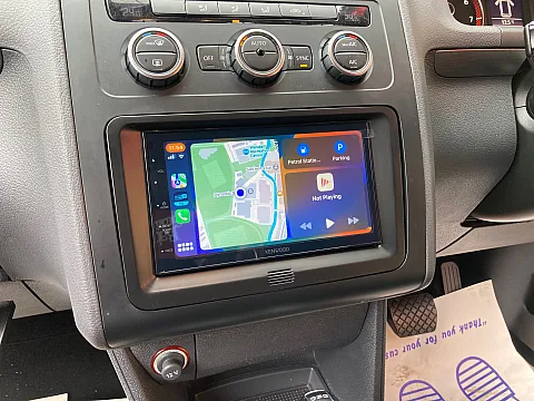 VW Touran 2014 upgraded with Kenwood DMX5020DABS CarPlay stereo