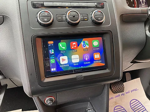VW Touran 2014 upgraded with Kenwood DMX5020DABS CarPlay stereo