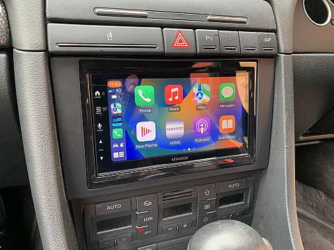Audi S4 2008 fitted with Kenwood DMX7722DABS CarPlay stereo