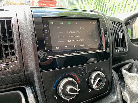 Fiat Ducato 2018 fitted with Kenwood DMX7722DABS CarPlay Stereo