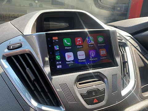 Ford Transit Custom 2016, Pioneer SPH-DA360DAB Wireless CarPlay stereo Installed