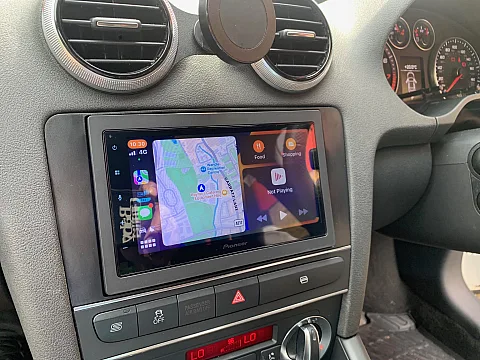 Audi S3 2012 fitted with Pioneer SPH-DA360DAB wireless CarPlay stereo