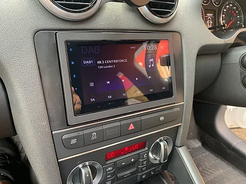 Audi S3 2012 fitted with Pioneer SPH-DA360DAB wireless CarPlay stereo