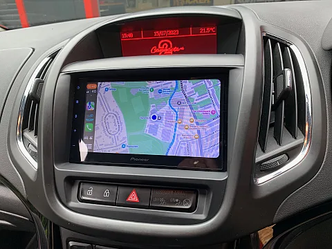 Vauxhall Zafira 2016 upgraded with Pioneer SPH-DA160DAB CarPlay stereo