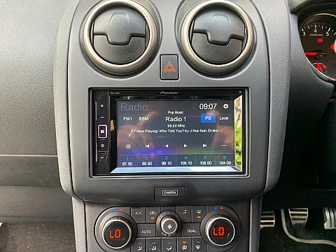 Nissan Qashqai 2013 fitted with Pioneer DMH-A240BT Multimedia Stereo