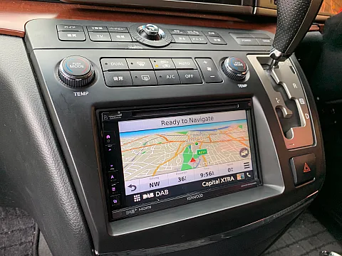 Nissan Elgrand 2005 fitted with Kenwood DNX5190DABS Sat Nav Unit