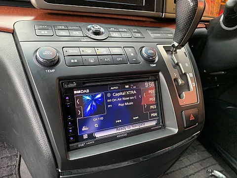 Nissan Elgrand 2005 fitted with Kenwood DNX5190DABS Sat Nav Unit
