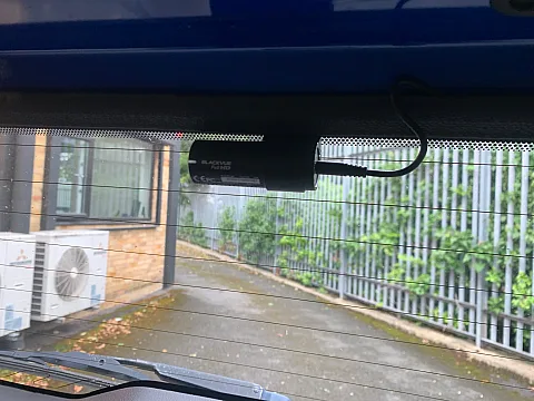 Ford Eco Sport Blackvue DR590X-2CH front and rear Dash Cam installed