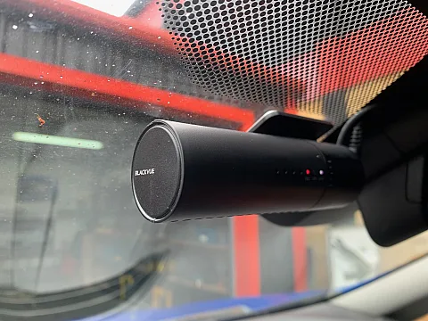 Ford Eco Sport Blackvue DR590X-2CH front and rear Dash Cam installed