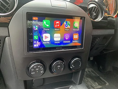 Mazda MX5 2007 upgraded Kenwood DMX5020DABS Android Auto/ CarPlay stereo
