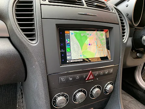 Mercedes SLK 2009 fitted with Pioneer SPH-DA130DAB CarPlay Stereo
