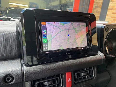 Suzuki Jimny 2023 fitted with Sony XAV-AX5650 CarPlay stereo
