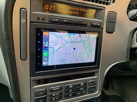 Saab 9.5 2005 upgraded with Pioneer SPH-DA160DAB CarPlay stereo