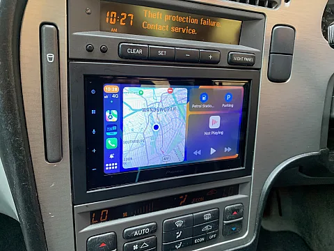 Saab 9.5 2005 upgraded with Pioneer SPH-DA160DAB CarPlay stereo