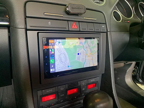 Audi S4 2007 upgraded with Pioneer SPH-DA360DAB stereo