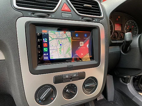 VW EOS 2009 upgraded with Kenwood DMX7722DABS CarPlay stereo