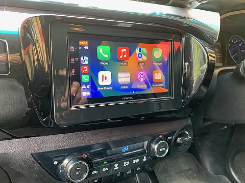 Toyota Hilux 2017 upgraded with Kenwood DMX7722DABS CarPlay stereo