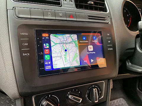VW Polo 2015 fitted with Kenwood DMX5020DAB CarPlay, Android Auto