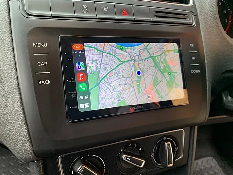 VW Polo 2015 fitted with Kenwood DMX5020DAB CarPlay, Android Auto
