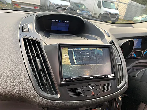 Ford Kuga 2014 fitted with Sony XAV-AX4050 Wireless CarPlay stereo