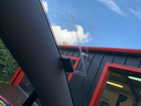 Toyota Yaris 2009 DAB Aerial installed