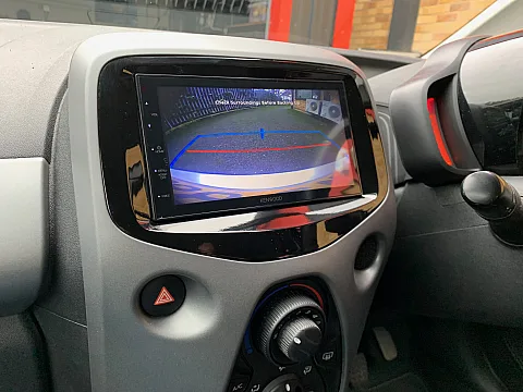 Toyota Aygo 2018 fitted with Kenwood DMX5020DABS CarPlay Stereo
