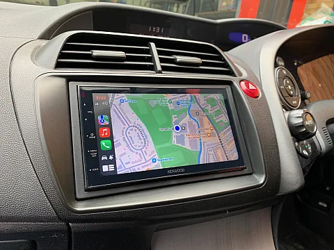 Honda Civic 2006 fitted with Kenwood DMX5020DABS CarPlay Android Auto stereo