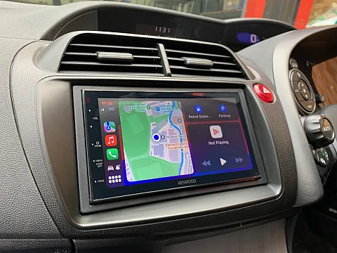 Honda Civic 2006 fitted with Kenwood DMX5020DABS CarPlay Android Auto stereo
