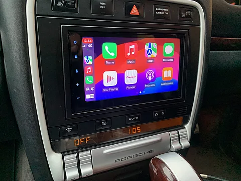 Porsche Cayenne 2005 Pioneer SPH-DA160DAB CarPlay Android stereo installed