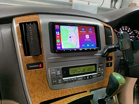 Toyota Alphard 2007 fitted with Kenwood DMX8021DABS CarPlay Stereo