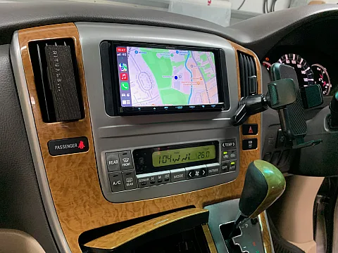 Toyota Alphard 2007 fitted with Kenwood DMX8021DABS CarPlay Stereo