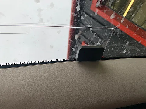 Fiat 500 2009 fitted with Glass mount DAB Aerial