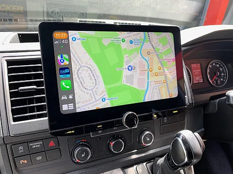 VW Transporter 2017 Kenwood DMX9720XDS Stereo, Dashcam, Camera Retention