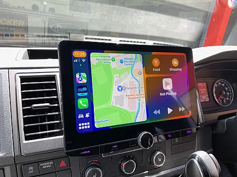 VW Transporter 2017 Kenwood DMX9720XDS Stereo, Dashcam, Camera Retention