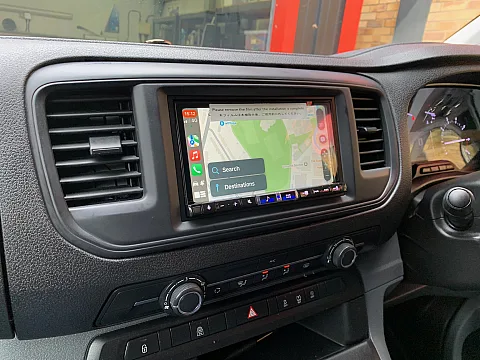 Vauxhall Vivaro 2021 upgraded with Alpine ILX-705D Multimedia Stereo