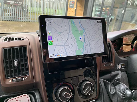 Fiat Ducato 2019 fitted with Pioneer SPH-EVO950DAB-1D CarPlay stereo