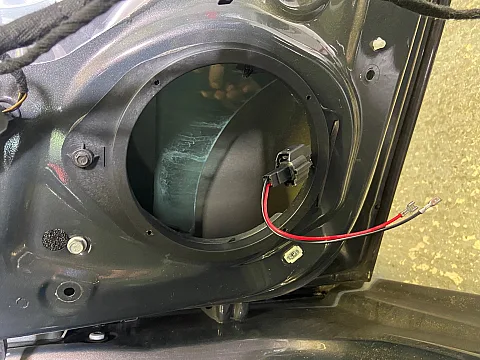 Vauxhall Astra K 2015 Front Doors Upgraded with Pioneer TS-D65F speakers