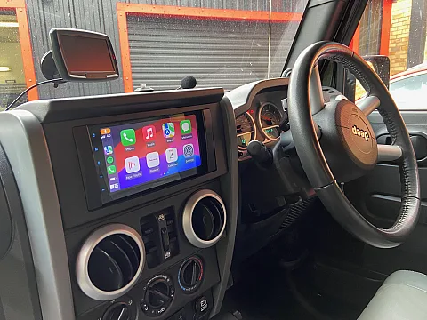 Jeep Wrangler 2010 upgraded with Pioneer SPH-DA360DAB Multimedia Stereo