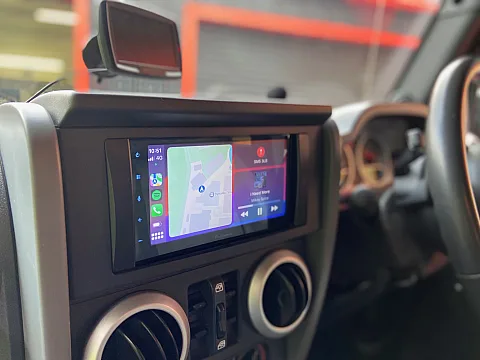 Jeep Wrangler 2010 upgraded with Pioneer SPH-DA360DAB Multimedia Stereo