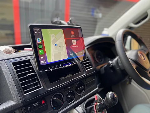 VW Transporter T6 2018 Upgraded with Alpine ILX-F115D Car Stereo